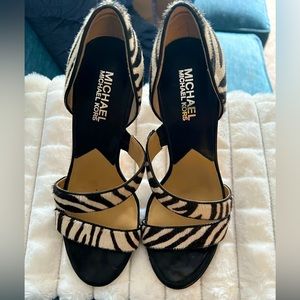 Michael Kors zebra pumps